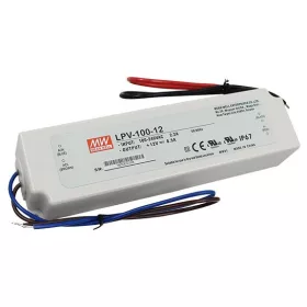 Mean Well LPV-100-12 LED-tápegység, 12 V DC, IP67