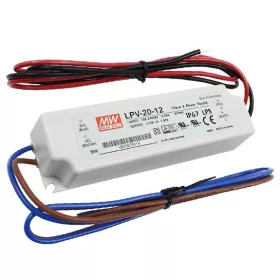 Mean Well LPV-20-12 LED-tápegység, 12 V DC, IP67