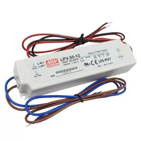 Mean Well LPV-35-12 LED-tápegység, 12 V DC, IP67