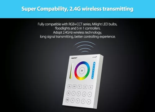 MiLight B8 8 zónás RGB+CCT smart vezérlő (3263)