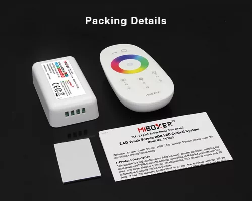 MiLight FUT025 RGB vezérlő+távirányító (3270)