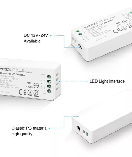 2,4G MiLight egyszínű vezérlő FUT036S (3213S)