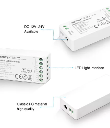 2,4G MiBoxer RGBW vezérlő FUT038s (3218S)