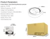 MiLight FUT087 fali érintő dimmer elemes (3272)