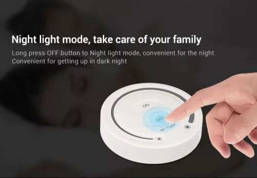 MiLight FUT087 fali érintő dimmer elemes (3272)