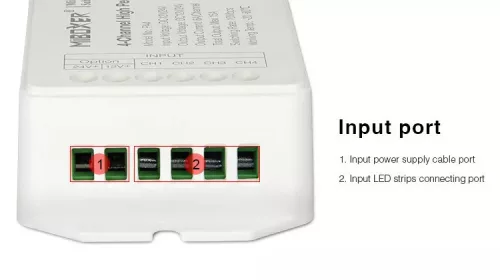 MiLight PA4 RGB-W jelerősítő (3227)