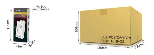 MiLight PA5 5 csatornás jelerősítő (3290)