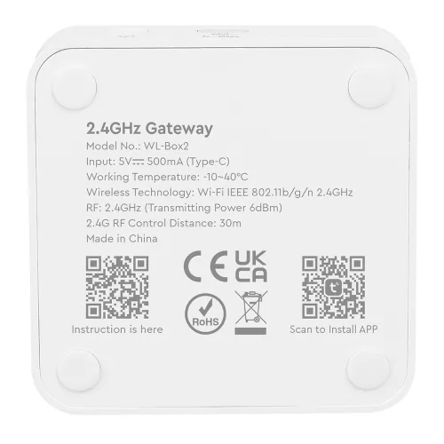 2,4 GHz Miboxer WiFi híd WL-BOX2 (MB-0003)
