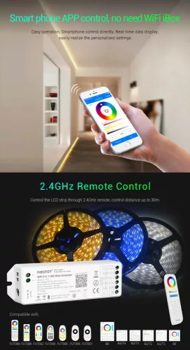 2,4G MiLight 5in1 Wifi vezérlő WL5 (3243)