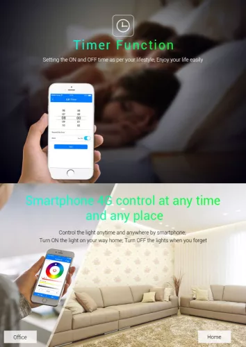 2,4G MiLight 5in1 Wifi vezérlő WL5 (3243)