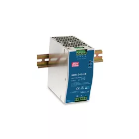   Mean Well NDR-240-24 DIN sínre szerelhető LED-tápegység, 24 V DC, IP20