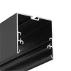TOPMET LED-profil PHIL.V2 C10/Q9 2000 mm eloxált fekete