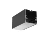 LED profile PHIL.v2 C10/Q9 4050 black anod. /plastic bag