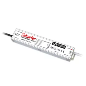 Scharfer SCH-100-12 LED-tápegység, 12 V DC, IP67