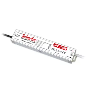 Scharfer SCH-100-24 LED-tápegység, 24 V DC, IP67