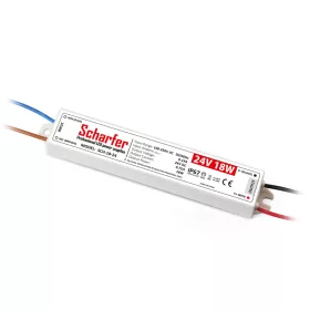 Scharfer SCH-18-24 LED-tápegység, 24 V DC, IP67