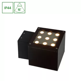 TORRE   2X6LED CREE 15DEG 230V 9W IP44 WW WALL-MOUNTED