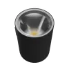 TORRE 9W 230V IP54 CCT 99x78x117 mm kerek fekete 