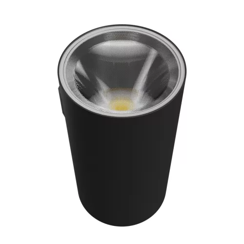 TORRE 18W 230V IP54 CCT 99x78x162 mm kerek fekete 
