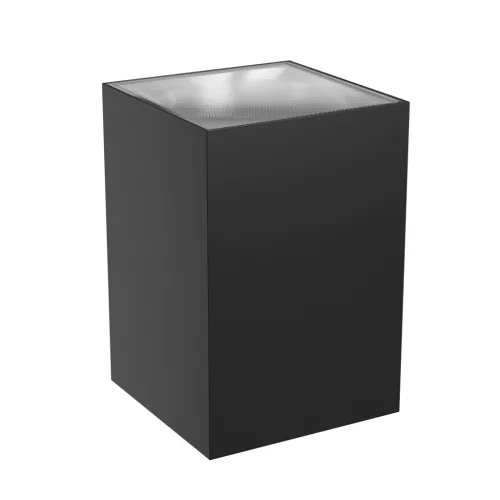 TORRE 9W CCT 230V IP54 99x78x117MM BLACK SQUARE FACADE LAMP