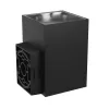 TORRE 9W CCT 230V IP54 99x78x117MM BLACK SQUARE FACADE LAMP