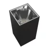 TORRE 18W 230V IP54 CCT 99x78x162 mm négyzetes fekete