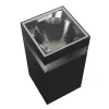 TORRE 9W 230V IP54 CCT 99x78x156 mm négyzetes fekete