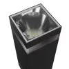 TORRE 18W 230V IP54 CCT 99x78x240 mm négyzetes fekete