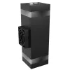 TORRE 18W 230V IP54 CCT 99x78x240 mm négyzetes fekete