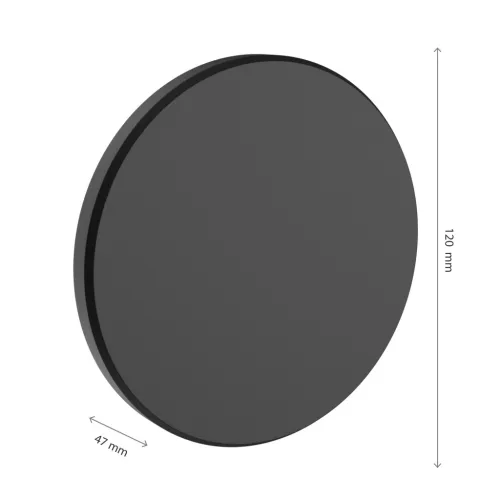PIATTA 9W 230V IP44 CCT 120x47 mm fekete