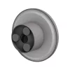 PIATTA 9W 230V IP44 CCT 120x47 mm szürke