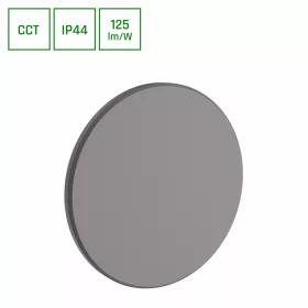PIATTA 12W 230V IP44 CCT 180x47 mm szürke