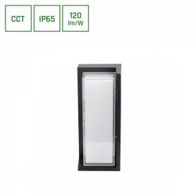VERTO BLOCK 20W CCT 230V 160/120DEG IP65 100X130x320MM BLACK