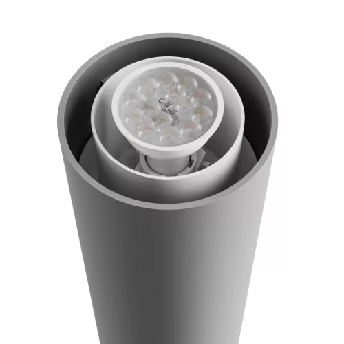 STELLA COLUMN GU10 6W CCT 230V 270DEG IP44 IK08 175X722MM GRAY ROUND