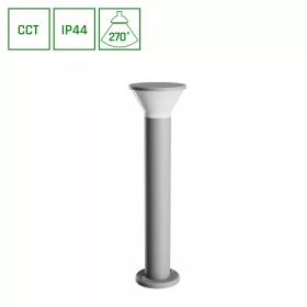   STELLA ROUND GU10 6W CCT 230V 270DEG IP44 IK08 210X765MM GRAY ROUND