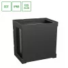 VERTO SQUARE CUP 10W CCT 230V IP65 160X160X110MM BLACK