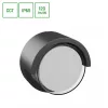 VERTO ROUND EDGE 10W CCT 230V 160/120DEG IP65 170X100MM BLACK