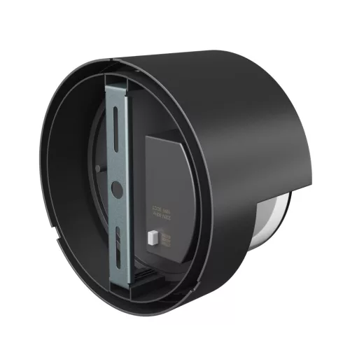 VERTO ROUND EDGE 10W CCT 230V 160/120DEG IP65 170X100MM BLACK