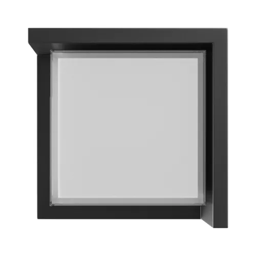 VERTO SQUARE EDGE 10W CCT 230V 160/120DEG IP65 160X160X100MM BLACK