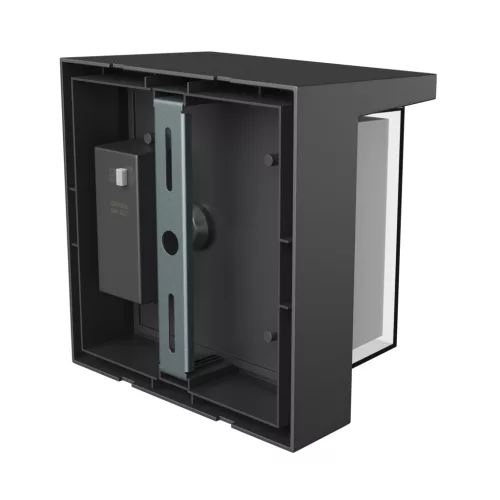 VERTO SQUARE EDGE 10W CCT 230V 160/120DEG IP65 160X160X100MM BLACK