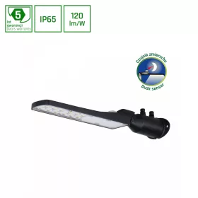   STREETOS SLIM 30W NW 230V 140/85DEG IP65 423x109x76mm BLACK 5Y WARRANTY SPECTRUM