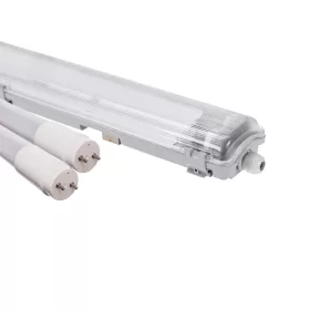   PAKIET 12szt LIMEA LED TUBE SLIM HERMETYK G13 2x120 250V IP65 + 25szt LED TUBE WOJ+22304_17W