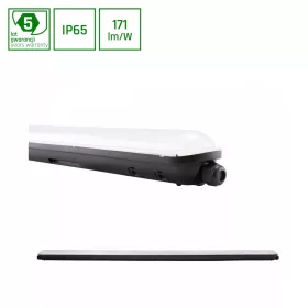   LIMEA GIGANT HERMETYK 1500mm 52W NW 230V 120st IP65 IK10 1490x72x70mm black 5 years warranty