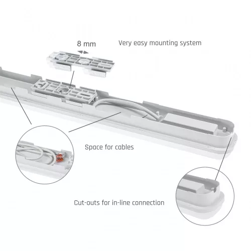 LIMEA GO 25W 230V IP65 120° 60cm NW