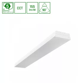   LIMEA COMFORT  1200mm 28W 3CCT 230V 90deg IP20 IK07 1200x170x60mm WHITE UGR<19 5 years warranty