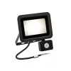 NOCTIS LUX 2 mozgásérzékelős LED-reflektor, 120°, IP44, 30 W, Természetes fehér, fekete