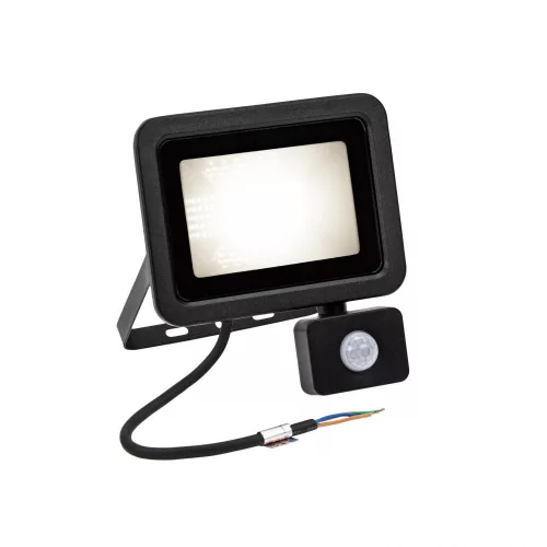 NOCTIS LUX 2 mozgásérzékelős LED-reflektor, 120°, IP44, 30 W, Természetes fehér, fekete
