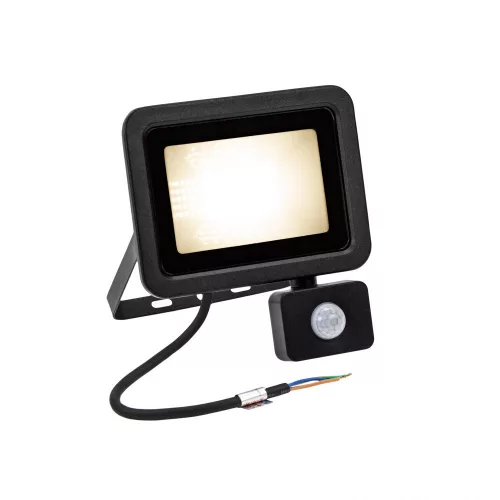 NOCTIS LUX 2 mozgásérzékelős LED-reflektor, 120°, IP44, 30 W, Meleg fehér, fekete