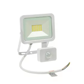   NOCTIS LUX 2 mozgásérzékelős LED-reflektor, 100°, IP44, 20 W, Meleg fehér, fehér