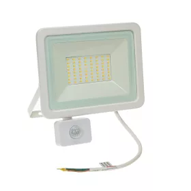   NOCTIS LUX 2 mozgásérzékelős LED-reflektor, 100°, IP44, 50 W, Hideg fehér, fehér